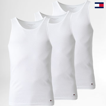 Tommy Hilfiger - Lote de 3 camisetas de tirantes 3179 Blanco