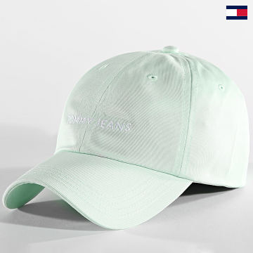 Tommy Jeans - Cappello con logo lineare Tjw 5845 verde chiaro