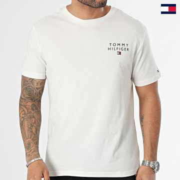 Tommy Hilfiger - Tee Shirt CN 2916 Blanc Cassé