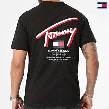 Tommy Jeans - Maglietta Reg 3D Street 8574 nera
