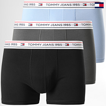 Tommy Jeans - Set di 3 boxer 3160 Azzurro Grigio Nero