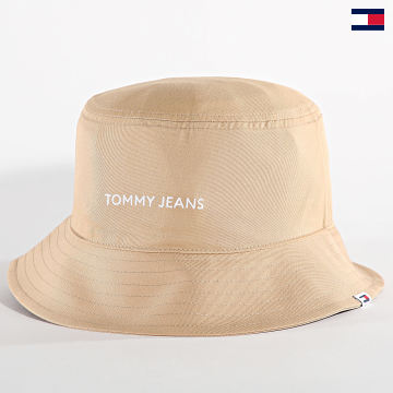 Tommy Jeans - Bob Linear Logo Bucket 2144 Beige