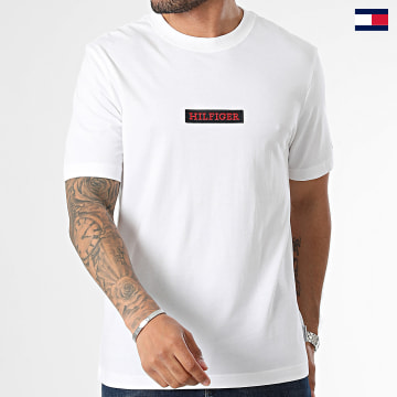 Tommy Hilfiger - Monotype Box Camiseta 4373 Blanco
