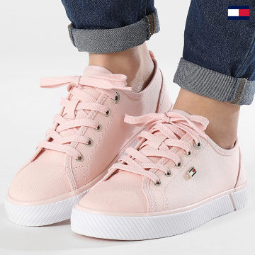 Tommy Hilfiger - Sneakers donna Vulc Canvas 8063 Whismy Pink