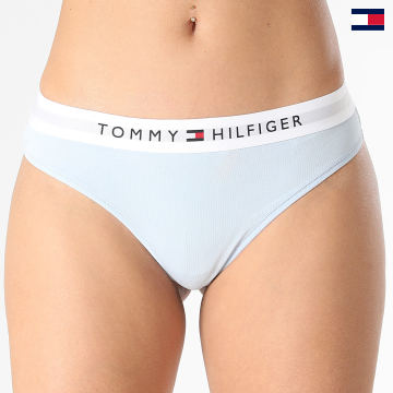 Tommy Hilfiger - Tanga de mujer 4146 Azul claro