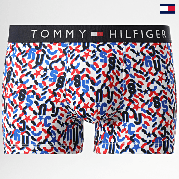 Tommy Hilfiger - Boxer 2854 Bianco Nero Blu Reale Rosso