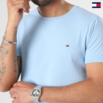 Tommy Hilfiger - Camiseta Slim Stretch 0800 Azul claro