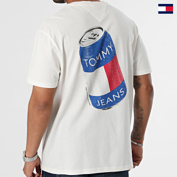 Tommy Jeans - Tee Shirt Oversize Fun Novelty 2 8548 Beige