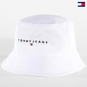 Tommy Jeans - Bob Linear Logo Bucket 2895 Blanco