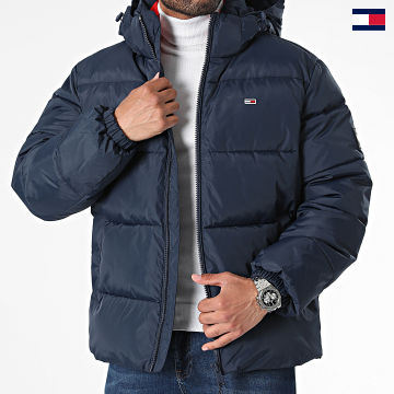 Tommy Jeans - Essential 8487 Abrigo con capucha Azul marino