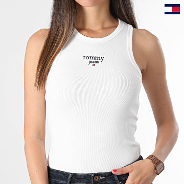 Tommy Jeans - Débardeur Femme Essential Logo 8408 Blanc