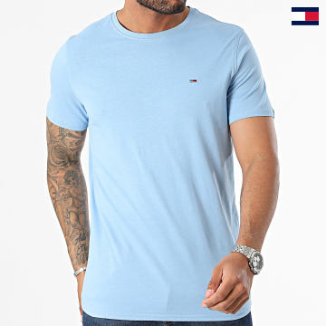 Tommy Jeans - Camiseta Tjm Xslim Jersey 4411 Azul Claro