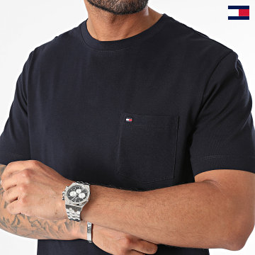 Tommy Hilfiger - Tee Shirt Pocket 6220 Bleu Marine