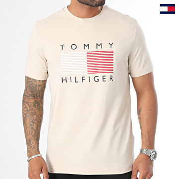 Tommy Hilfiger - Tee Shirt Big Graphic 6437 Beige