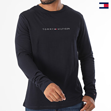 Tommy Hilfiger - Tee Shirt Manches Longues 3345 Bleu Marine