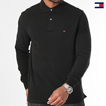 Tommy Hilfiger - Polo Manches Longues 1985 Regular 0183 Noir