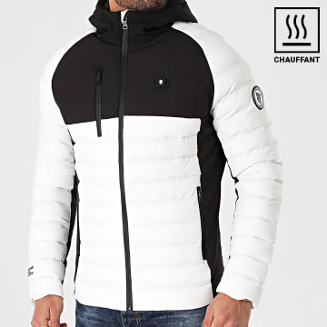 Comme Des Loups - Giacca con cappuccio Aspen Warming White Black