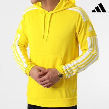 Adidas Sportswear - Sweat Capuche A Bandes SQ21 GP6435 Jaune