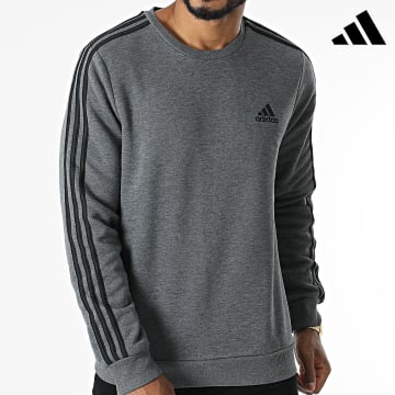 Adidas Sportswear - Sweat Crewneck H12166 Gris Anthracite Chiné