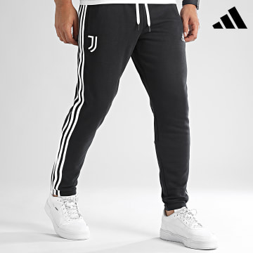 Adidas Sportswear - HU1185 Pantaloni da jogging a fascia neri