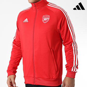 Adidas Sportswear - Arsenal FC DNA HF4051 Giacca con zip a righe rosse