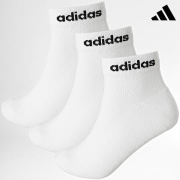 Adidas Performance - Juego de 3 pares de calcetines HT3457 Blanco