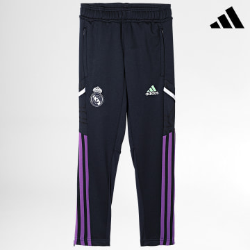 Adidas Sportswear - Pantalon Jogging Enfant Real Madrid HT8801 Bleu Marine