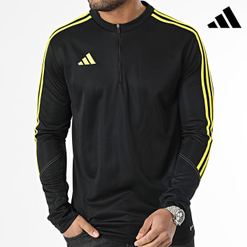 Adidas Sportswear - Tee Shirt Manches Longues A Bandes Tiro 23 IC1579 Noir