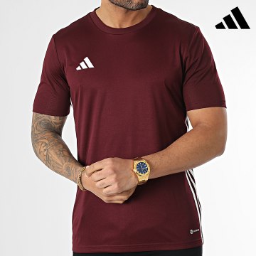 Adidas Sportswear - Tee Shirt A Bandes Tabela 23 IB4928 Bordeaux