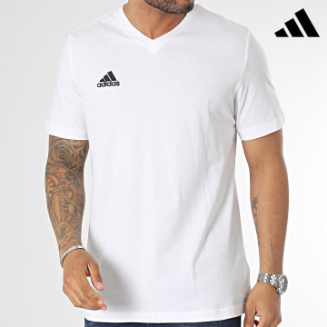 Adidas Sportswear - Maglietta con scollo a V Ent22 HC0452 Bianco