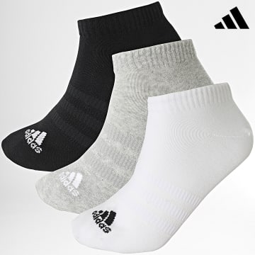 Adidas Sportswear - Lot De 3 Paires De Chaussettes IC1337 Noir Blanc Gris