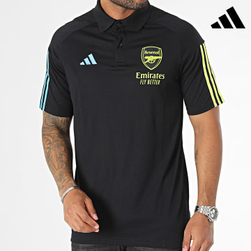 Adidas Sportswear - Polo Manches Courtes A Bandes Arsenal HZ2169 Noir
