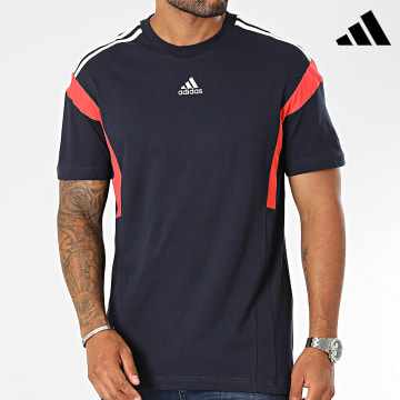Adidas Performance - CB Striped Camiseta IP2239 Azul Marino
