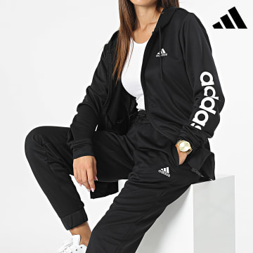 Adidas Sportswear - Ensemble De Survetement Femme Linear HZ2258 Noir