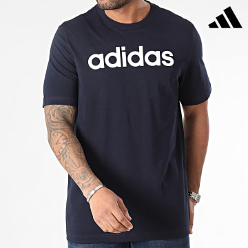 Adidas Performance - Camiseta cuello redondo IC9275 Azul Marino