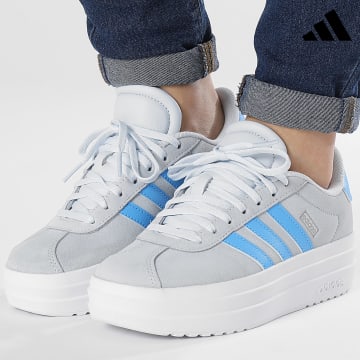 Adidas Sportswear - Sneakers donna VL Court Bold J IH8033 Hal Blue Blubrs Cybe Mint