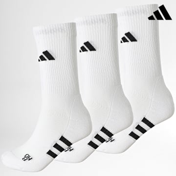 Adidas Sportswear - Lot De 3 Paires De Chaussettes HT3452 Blanc Noir