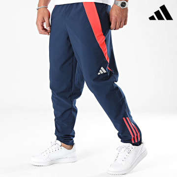 Adidas Sportswear - Pantalon Jogging Manchester United IT2006 Bleu Marine Rouge