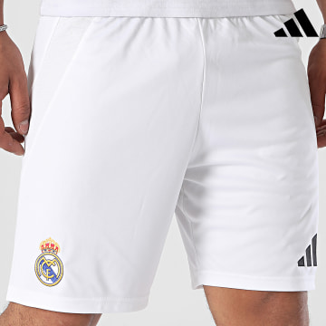 Adidas Sportswear - Pantaloncini da jogging Real Madrid IU5008 Bianco
