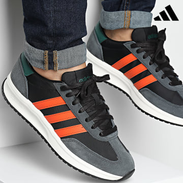 Adidas Sportswear - Scarpe da ginnastica Run 70s 2.0 IH8591 Core Black Semi Impact Orange Carbon