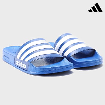 Adidas Sportswear - Claquettes Adilette Shower GW1048 Royal Blue Cloud White