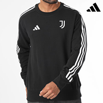 Adidas Sportswear - Sweat Crewneck A Bandes 3 Stripes Juventus IT3788 Noir
