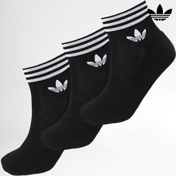 Adidas Originals - 3 Pares De Calcetines Cortos EE1151 Negro