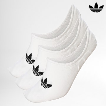 Adidas Originals - 3 Pares De Calcetines Bajos FM0676 Blanco