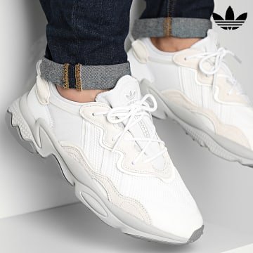 Adidas Originals - Ozweego ID9816 Cloud White Crystal White Grey Two Sneakers
