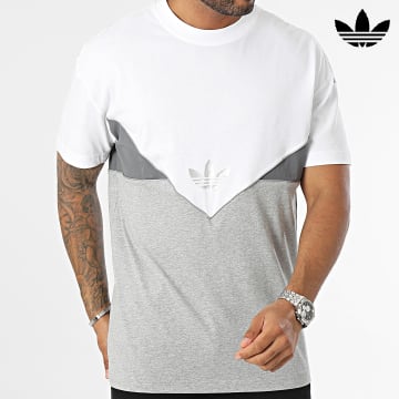 Adidas Originals - Tee Shirt Reflective IU4246 Blanc