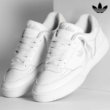 Adidas Originals - Baskets Court Super IG5748 Footwear White Grey One x Superlaced