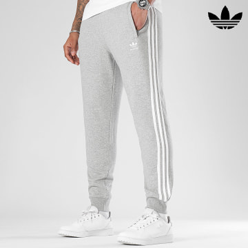Adidas Originals - Pantalón de chándal 3 rayas IM9318 Gris jaspeado