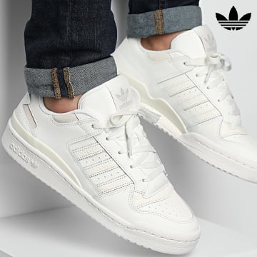 Adidas Originals - Baskets Forum Low CL IH7828 Core White Footwear White Grey One