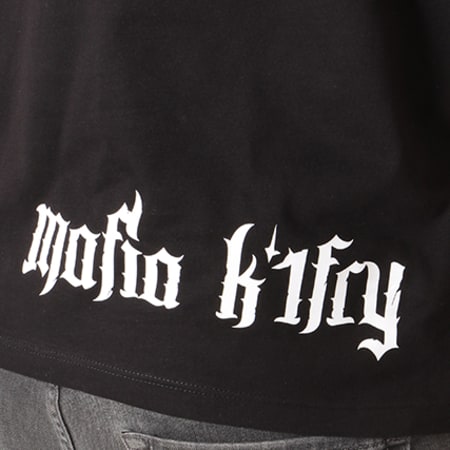 Mafia K1 Fry - Tee shirt Mafia K1 Fry Classic Noir Logo Blanc